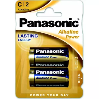 PANASONIC Alkaline Power Alkaline Power LR14APB / 2BP C 1.5V (Blister 2 Stück)