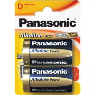 PANASONIC Alkaline Power Alkaline Power LR20APB / 2BP D 1.5V (Blister 2 Stück)