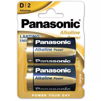 PANASONIC Alkaline Power Alkaline Power LR20APB / 2BP D 1.5V (Blister 2 Stück)