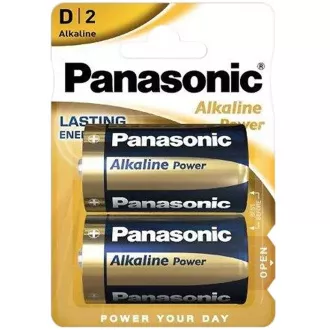 PANASONIC Alkaline Power Alkaline Power LR20APB / 2BP D 1.5V (Blister 2 Stück)