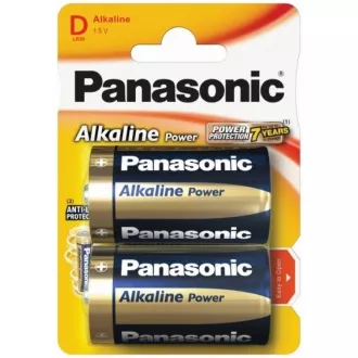 PANASONIC Alkaline Power Alkaline Power LR20APB / 2BP D 1.5V (Blister 2 Stück)