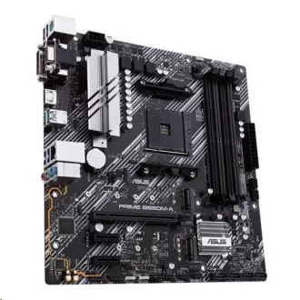 ASUS MB Sc AM4 PRIME B550M-A/CSM, AMD B550, 4xDDR4, 1xHDMI, 1xDVI, 1xVGA, mATX