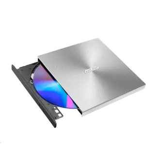ASUS DVD ZenDrive SDRW-08U8M-U SILVER, Externes Slim DVD-RW, silber