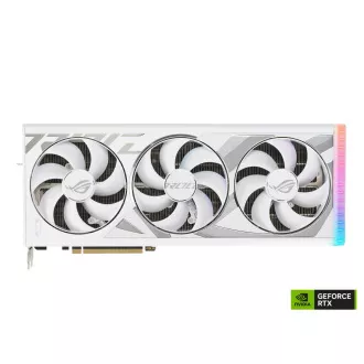 ASUS VGA NVIDIA GeForce RTX 4090 ROG STRIX WHITE OC 24G, 24G GDDR6X, 3xDP, 2xHDMI ASUS VGA NVIDIA GeForce RTX 4090 ROG STRIX WHITE OC 24G, 24G GDDR6X, 3xDP, 2xHDMI