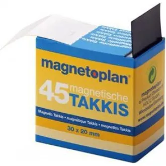 Selbstklebende Magnete Magnetoplan Takkis (45Stk.) Selbstklebende Magnete Magnetoplan Takkis (45Stk.)