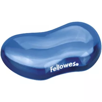 Wellow pad Fellowes CRYSTAL Gel blau