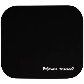 Mauspad Fellowes Microban schwarz