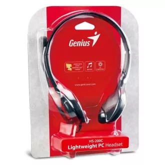 GENIUS Kopfhörer mit Mikrofon HS-200C