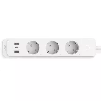 TP-Link Tapo P300(EU) smart WiFi-Verlängerungskabel (3x230V, 2xUSB-A, 1xUSB-C, 2300W, 10A, 2, 4 GHz, BT)
