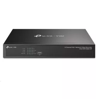 TP-Link VIGI NVR1008H-8P, Videorekorder, 8 Kanäle, 8xPoE, 1x100Mb/s LAN, 1xVGA, 1xHDMI, 2xUSB2.0