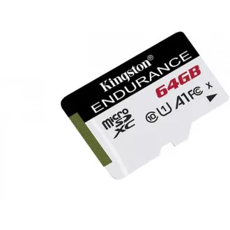 Kingston 64GB microSD XC High Endurance, 95R Klasse 10 UHS-I U1