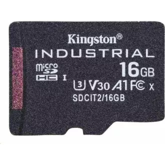 Kingston 16 GB microSDHC Industrial C10 A1 pSLC-Karte Einzelpackung