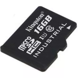 Kingston 16 GB microSDHC Industrial C10 A1 pSLC-Karte Einzelpackung