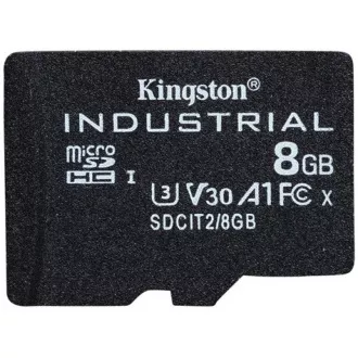 Kingston 8GB microSDHC Industrial C10 A1 pSLC-Karte Einzelpackung Kingston 8GB microSDHC Industrial C10 A1 pSLC-Karte Einzelpackung