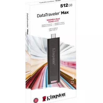 Kingston 512 GB USB 3.2 Gen 2 DataTraveler Max Kingston 512 GB USB 3.2 Gen 2 DataTraveler Max