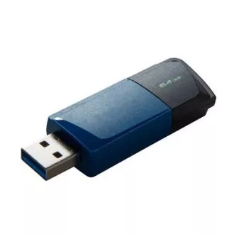 Kingston 64GB USB3.2 Gen 1 DataTraveler Exodia M (Schwarz   Blau) - 2 Stück