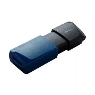 Kingston 64GB USB3.2 Gen 1 DataTraveler Exodia M (Schwarz   Blau) - 2 Stück