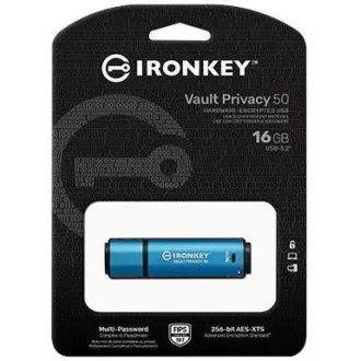 Kingston 16GB IronKey Vault Privacy 50 AES-256 verschlüsselt, FIPS 197