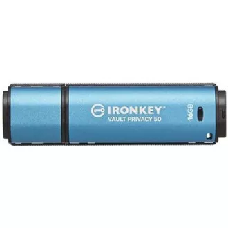 Kingston 16GB IronKey Vault Privacy 50 AES-256 verschlüsselt, FIPS 197