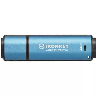 Kingston Flash Disk IronKey 32GB Vault Privacy 50 AES-256 verschlüsselt, FIPS 197