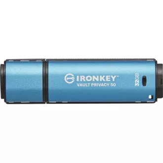 Kingston Flash Disk IronKey 32GB Vault Privacy 50 AES-256 verschlüsselt, FIPS 197