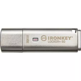 Kingston 32GB IKLP50 IronKey Locker  50 AES USB, mit 256bit Verschlüsselung