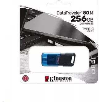Kingston Flash Drive 256GB DataTraveler DT80 M (USB-C 3.2 Gen 1) Kingston Flash Drive 256GB DataTraveler DT80 M (USB-C 3.2 Gen 1)