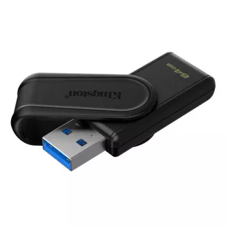 Kingston Flash Drive 64GB USB3.2 Gen 1 DataTraveler Exodia S (Schwarz) Kingston Flash Drive 64GB USB3.2 Gen 1 DataTraveler Exodia S (Schwarz)
