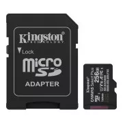 Kingston MicroSDXC-Karte 256 GB Canvas Select Plus, U1, V10, A1, SD-Adapter