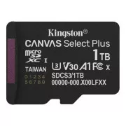 Kingston MicroSDXC 1TB Canvas Select Plus, U3, V30, A1