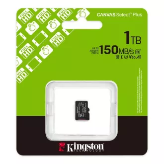 Kingston MicroSDXC 1TB Canvas Select Plus, U3, V30, A1