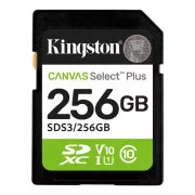 Kingston SDXC-Karte 256GB Canvas Select Plus, U1, V10, A1