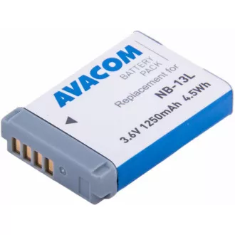 AVACOM Canon NB-13L Li-Ion 3.6V 1250mAh 4.5Wh