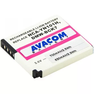 AVACOM Akku für Panasonic DMW-BCK7 Li-Ion 3.6V 700mAh 2.5Wh