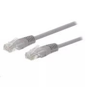 C-TECH Patchkabel Cat5e, UTP, grau, 1m