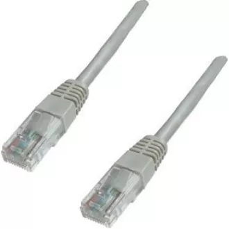 C-TECH Patchkabel Cat5e, UTP, grau, 2m
