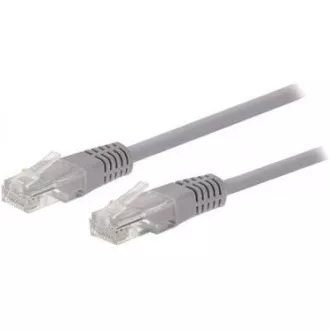 C-TECH Patchkabel Cat5e, UTP, grau, 3m
