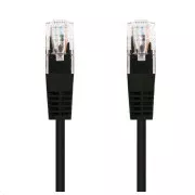 C-TECH Patchkabel Cat5e, UTP, schwarz, 1m