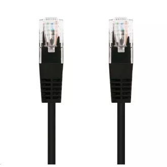 C-TECH Patchkabel Cat5e, UTP, schwarz, 1m