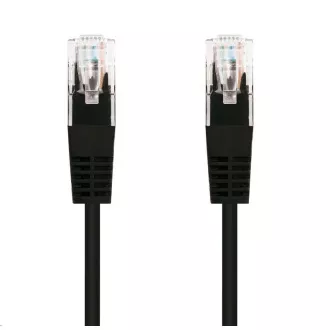 C-TECH Patchkabel Cat5e, UTP, schwarz, 3m