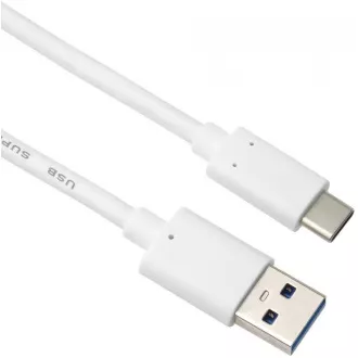 PremiumCord USB-C auf USB 3.0 A (USB 3.2 Generation 2, 3A, 10Gbit/s) 0,15m, weiß