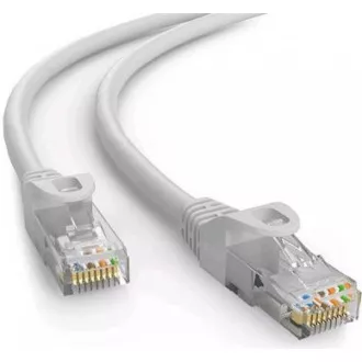 C-TECH Patchkabel Cat6e, UTP, grau, 5m