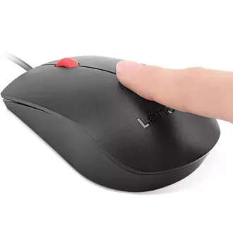 LENOVO Verdrahtete biometrische USB-Maus mit Fingerabdruck Gen 2