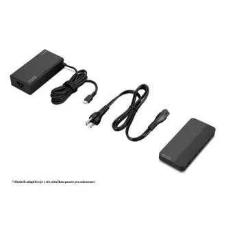 LENOVO USB-C Dual Display Travel Dock   100W Adapter (EU)