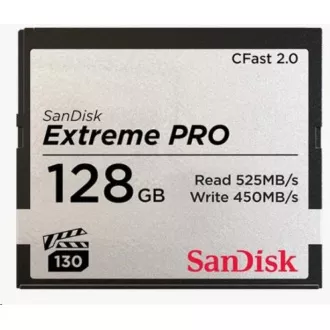 SanDisk CFAST 2.0 128GB Extreme Pro (525 MB/s VPG130) SanDisk CFAST 2.0 128GB Extreme Pro (525 MB/s VPG130)