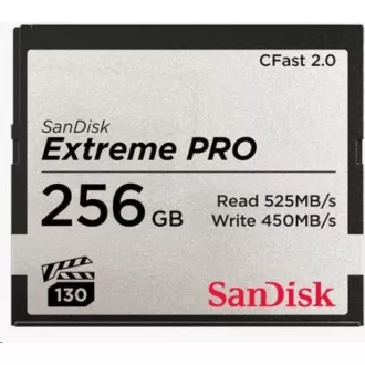 SanDisk CFAST 2.0 256GB Extreme Pro (525 MB/s VPG130) SanDisk CFAST 2.0 256GB Extreme Pro (525 MB/s VPG130)