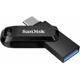 SanDisk Flash-Laufwerk 128GB Ultra Dual Drive Go, USB-C 3.2, Schwarz