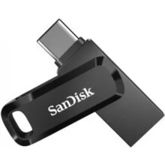 SanDisk Flash-Laufwerk 256GB Ultra Dual Drive Go, USB-C 3.2, Schwarz
