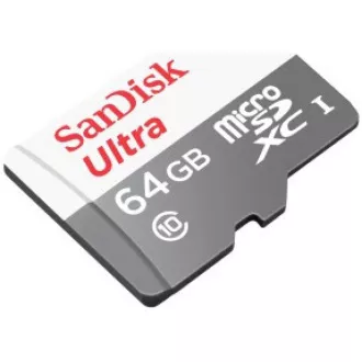 Sandisk MicroSDXC-Karte 64GB Ultra (80MB/s, Klasse 10 UHS-I, Android)