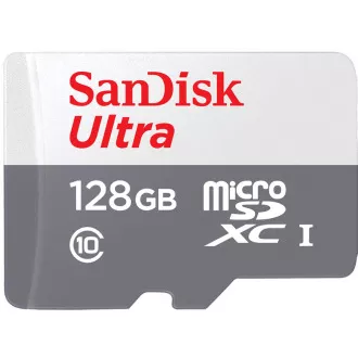 Sandisk MicroSDXC-Karte 128GB Ultra (80MB/s, Klasse 10 UHS-I, Android)